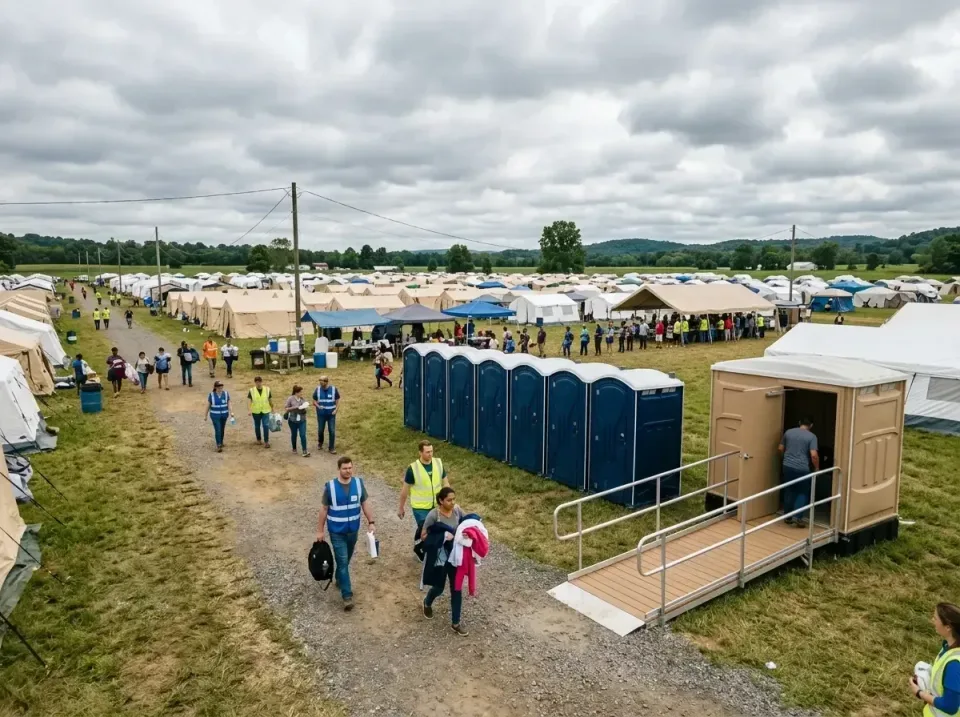 disaster-relief-camp-restrooms-010 — frequently asked questions, Dumpster & Portable Bathrooms Rental in Fargo, ND